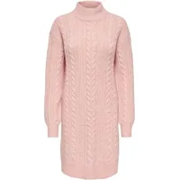 Only Strickkleid Pink/Silber XL