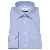 Marvelis Langarmhemd Comfort Fit Blau 46