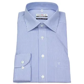 Marvelis Langarmhemd Comfort Fit Blau 46