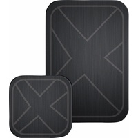 Xlayer Metallplättchen XLayer magfix Metallplatten 2er Pack Black Handy-Halterung