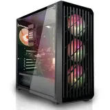 SYSTEMTREFF Gaming PC AMD Ryzen 7 5800XT 8x4.8GHz | AMD Radeon RX 9060 XT 8GB DX12 | 1TB M.2 NVMe | 32GB DDR4 RAM | Windows 11 | WLAN Desktop Computer Rechner für Gamer, Zocker & Streamer