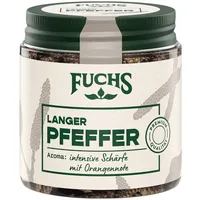 Fuchs Gewürze - Langer Pfeffer ganz | 40 g im wiederverschließbaren Gewürzglas