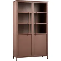 Woood Vitrine Exhibit 99 x 44 x 170 cm Braun