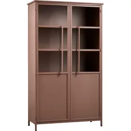 Woood Vitrine Exhibit 99 x 44 x 170 cm Braun
