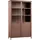 Woood Vitrine Exhibit 99 x 44 x 170 cm Braun