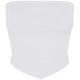 URBAN CLASSICS Knotted Bandeau Weiß XL