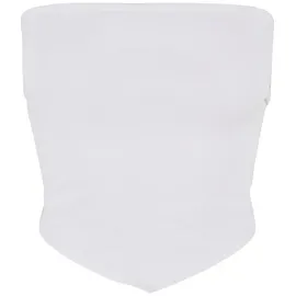 URBAN CLASSICS Knotted Bandeau Weiß XL