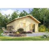 Weka Weekendhaus 703 6 x 6 m natur