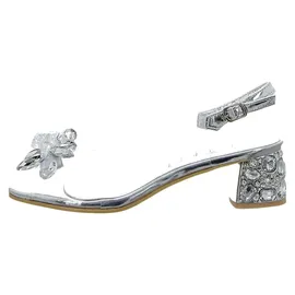 LAURA VITA Damen Sandalen #SeoVarYear# für Damen, silber, 40 EU