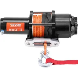 Vevor Seilwinde Aluminium 2041 kg grau