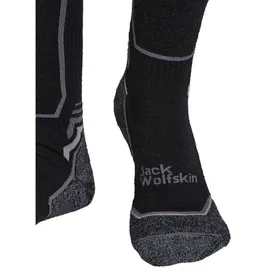 Jack Wolfskin Trek Merino Sock CL C 2 Paare Schwarz 35-37