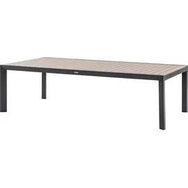 Hesperide Gartentisch 12 Plätze Aluminium 0 x 0 x 0 cm Gold/Grau/Schwarz