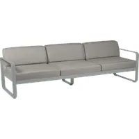 Beckhuis Living Fermob Bellevie Sofa 3 -Sitzer Aluminium