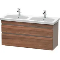 Duravit DuraStyle Waschtisch-Unterschrank DS649807943 123x44,8x61cm, 2 Auszüge, Becken links/rechts,