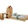 OTTO home Jugendzimmer-Set OTTO HOME "Alpi", beige (gebeizt, gewachst), Schlafzimmermöbel-Sets, Daybed, Schreibtisch mit Stauraum und Kleiderschrank in Hausoptik