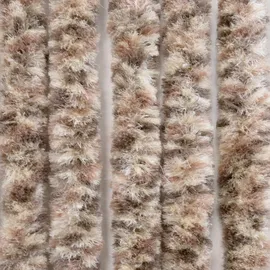 Lemodo Flauschvorhang 90 x 200 cm Braun