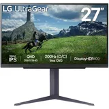 LG 27GS85Q-B - 2560x1440 (QHD) - 180Hz - Nano IPS - DisplayHDR 400,