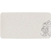 Villeroy & Boch Manufacture Rock blanc - Mickey Mouse Servierplatte 34,9 x 17,9 cm
