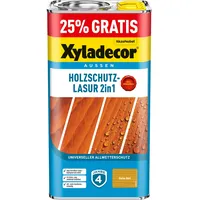 Xyladecor Holzschutz-Lasur 2 in 1 4+1 l eiche hell