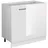 Vicco Eckunterschrank R-Line 86 x 46 x 81,6 cm Weiß Hochglanz