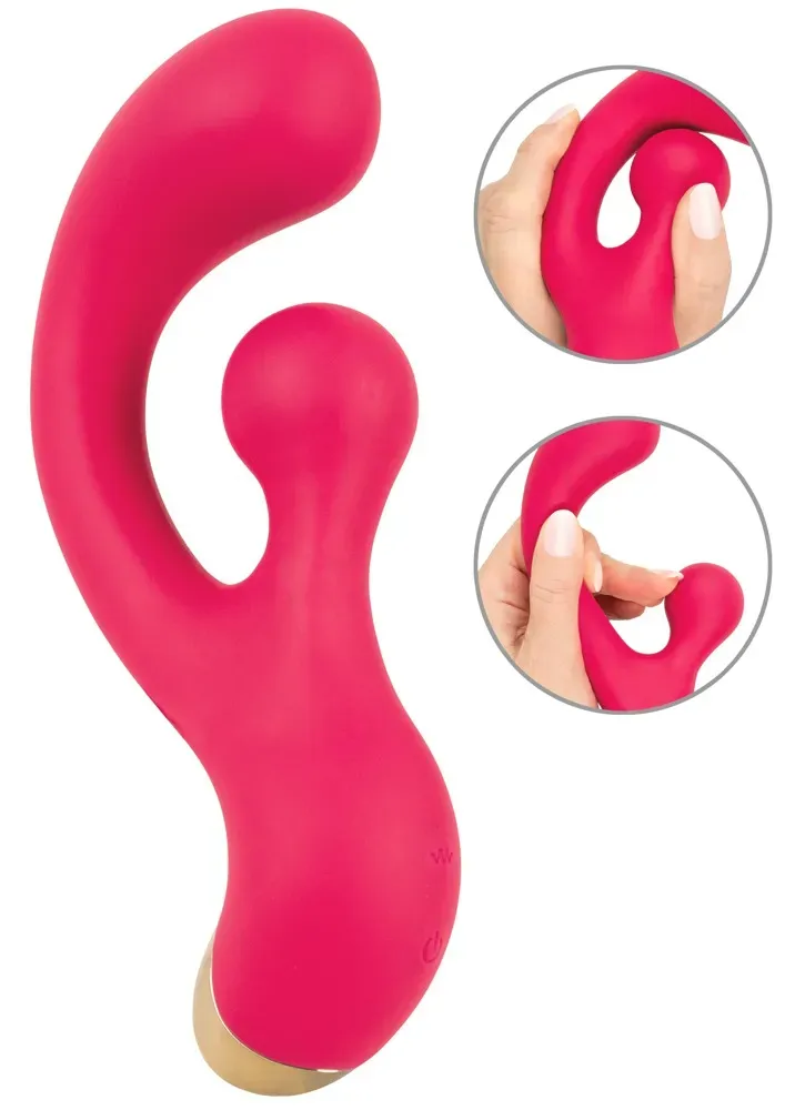 Sweet Smile G-Punkt Vibrator mit Rotation (18 cm, 3,8 cm)