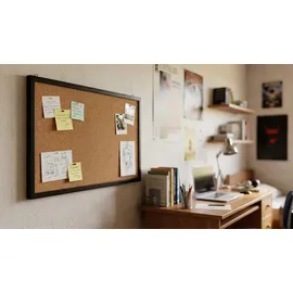 ALLboards Pinnwand 60 x 40 cm Braun/Schwarz
