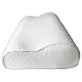 Traumschlaf Contour Kissen 40 x 80 cm Weiß