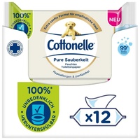 Cottonelle® Cottonelle Feuchtes Toilettenpapier Pure Sauberkeit ultra-senstive 12x38 St