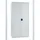C+P Flügeltürenschrank Stahl H1950xB935xT400mm Lichtgrau/Lichtgrau 4 Fachböden
