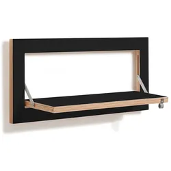 Ambivalenz Fläpps 60x27-1 Regal schwarz