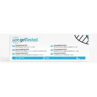GetTested International AB Fertilitätsset Ovulationstest 5er-Pack, 1 Messparameter, Mehrfachtest, 1-tlg., LH-Urintest für zuhause, LH-Ovulationstest im 5er-Pack