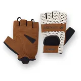 Chiba Retro Handschuhe beige/braun XL
