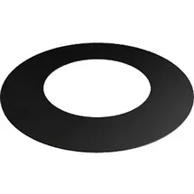 Buderus Wandrosette Stahlblech Ø 150 mm Schwarz