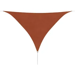 vidaXL Sonnensegel Oxford Gewebe Dreieckig 3,6x3,6x3,6 m Terrakotta