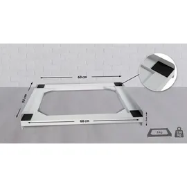 deluke Verbindungsrahmen für Waschmaschine/Trockner EDEO, 60 cm Breit, Metall