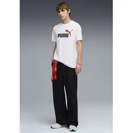 Puma Essentials 2 Colour No. 1 Logo T-Shirt rot/weiß XXL