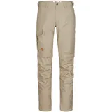 Fjällräven Karl Pro Zip-off Trousers M Herren - Trekkinghose - beige-sand|grün