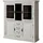MASSIVMOEBEL24.DE Highboard 150 x 160 x 45 cm Weiß