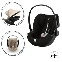 Cybex Cloud G i-Size Plus Babyschale (Update 2025), Farbe: Stormy Blue