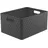 Aufbewahrungskorb Country 28l 43 x 33 x 21,5 cm grau
