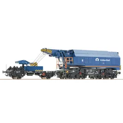 Roco Digital-Eisenbahndrehkran, VolkerRail, Eisenbahn-Modell, HO (1:87), VolkerR