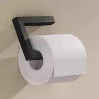 Hewi System 900 Q WC-Papierhalter 900Q21.00060DC pulverbeschichtet schwarz tiefmatt,