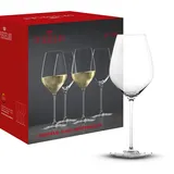 Spiegelau Universal Weingläser 510 ml, 4 Stück, Hi-Lite, 1750471, Wein Gläser aus Kristallglas für Rotwein und Weißwein, spülmaschinenfest
