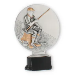 Pokal Angler Resinfigur 17,7cm