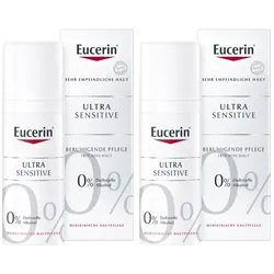 Eucerin UltraSensitive Beruhigende Pflege für Trockene Haut – mindert die Überempfindlichkeit der Haut