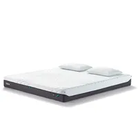 Visco-Matratze TEMPUR PRO® CoolQuilt 23 cm, Tempur, 23 cm hoch, Memory Foam, kühlender und waschbarer Bezug 160 cm x 200 cm x 23 cm