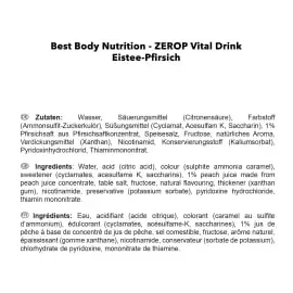 Best Body Low Carb Vital Drink Eistee Pfirsich 1000 ml