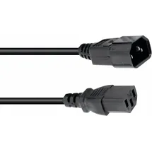 Omnitronic Kaltgeräte Verlängerung 3x0,75 1,5m sw