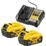 DeWalt Akku-Kit 18 V 5,0 Ah 2 Stück