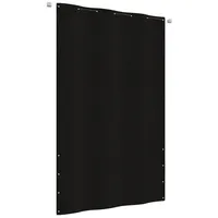 vidaXL Balkon-Sichtschutz Schwarz 140x240 cm Oxford-Gewebe